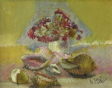 koljke i cvijee, ulje na platnu, 30 x 40 cm, 2001.