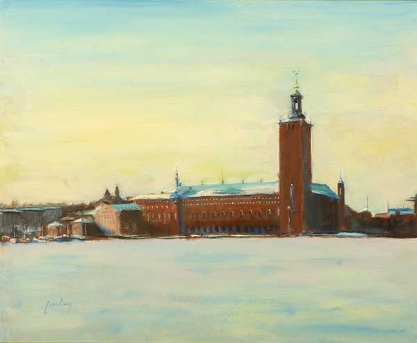 Stockholm u zimskom jutru